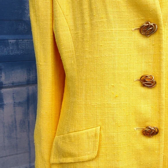 Vintage Herbert Grossman Designed by Cynthia Sobel (3) Button Skirt Set